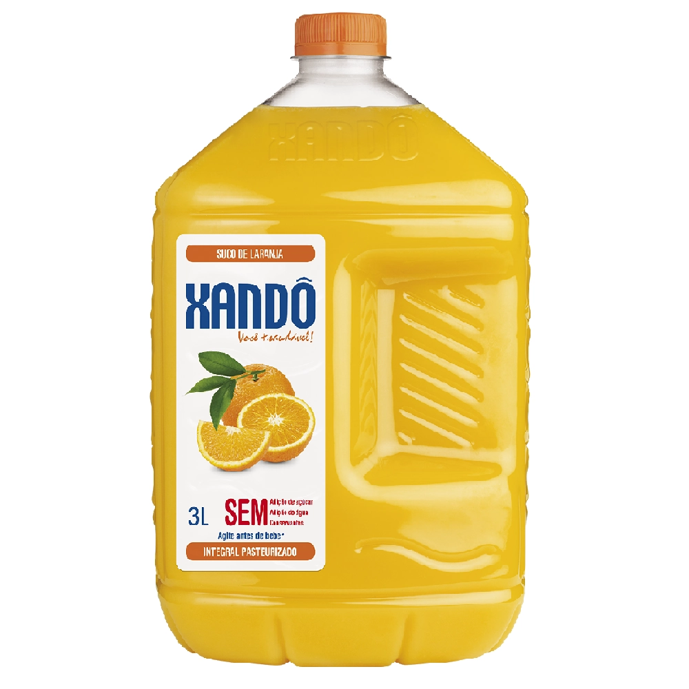 Suco Integral Laranja Xandô Galão 3l