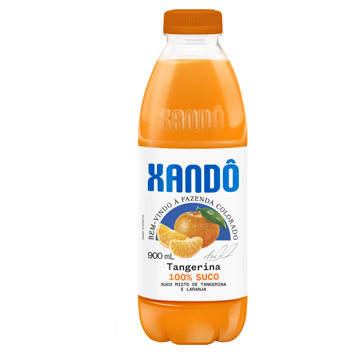 Suco Tangerina Xandô Garrafa 900ml