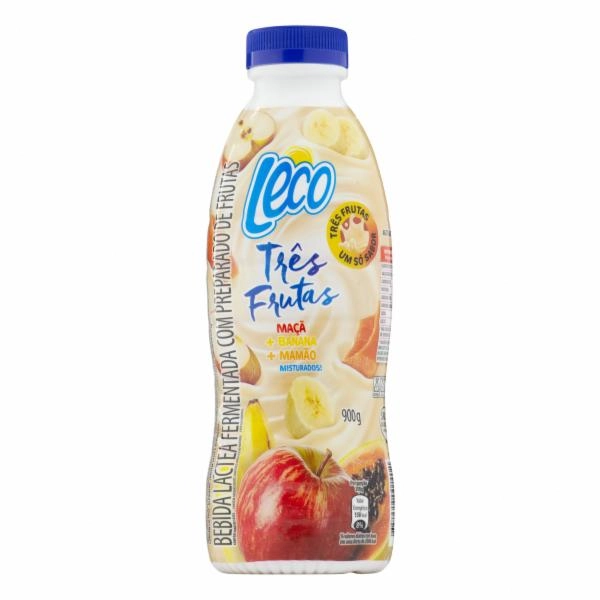 Bebida Láctea Fermentada Vitamina De Frutas Leco Garrafa 800g
