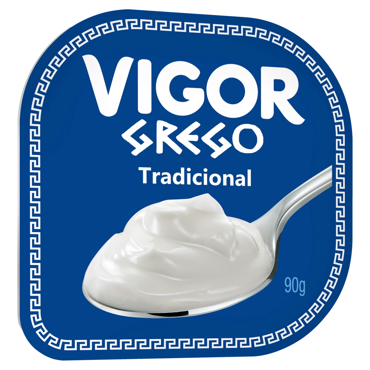 Iogurte Grego Tradicional Vigor Pote 90g