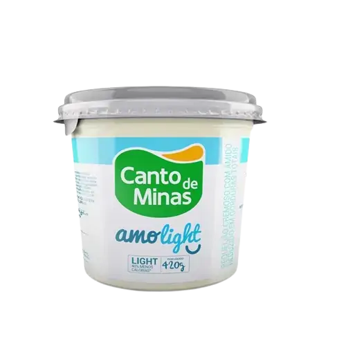 Requeijão Light Canto De Minas 400g
