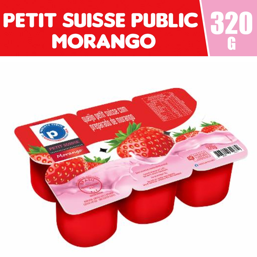 Petit Public 320g Morango