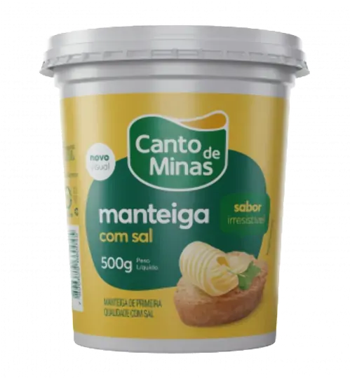 Manteiga Canto De Minas 500g