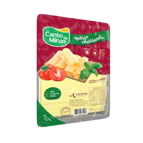 Queijo Mussarela Canto De Minas 500g