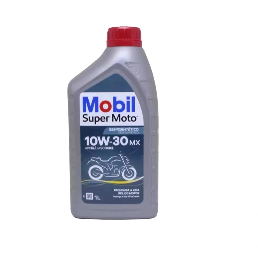 Óleo de Motor 10W30 Superior Moto 4T Mx Semi Sintetic 1 Litro - MOBIL 123075