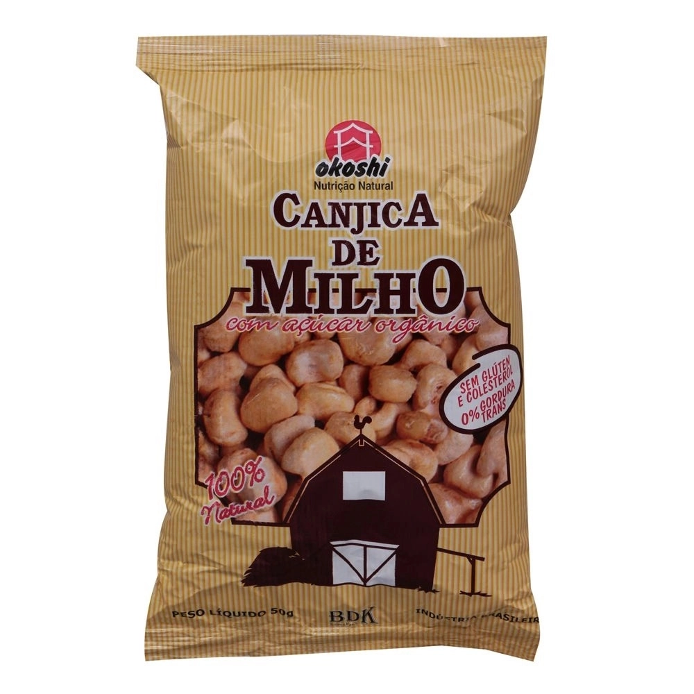 Canjica De Milho Doce Okoshi Pacote 50g