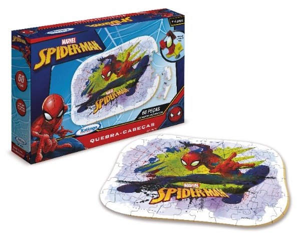 Quebra Cabeça 60 Peças Ultimate Spider Man