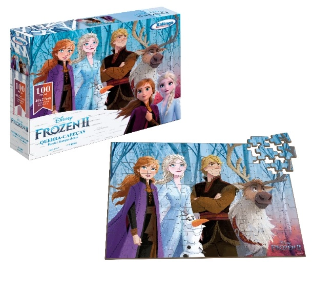 Quebra Cabeca Xalingo Frozen 100pc Rf 19765