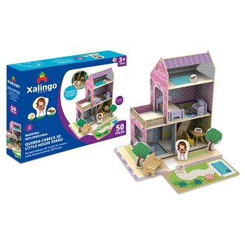 Casinha De Madeira Little House Verao Xalingo