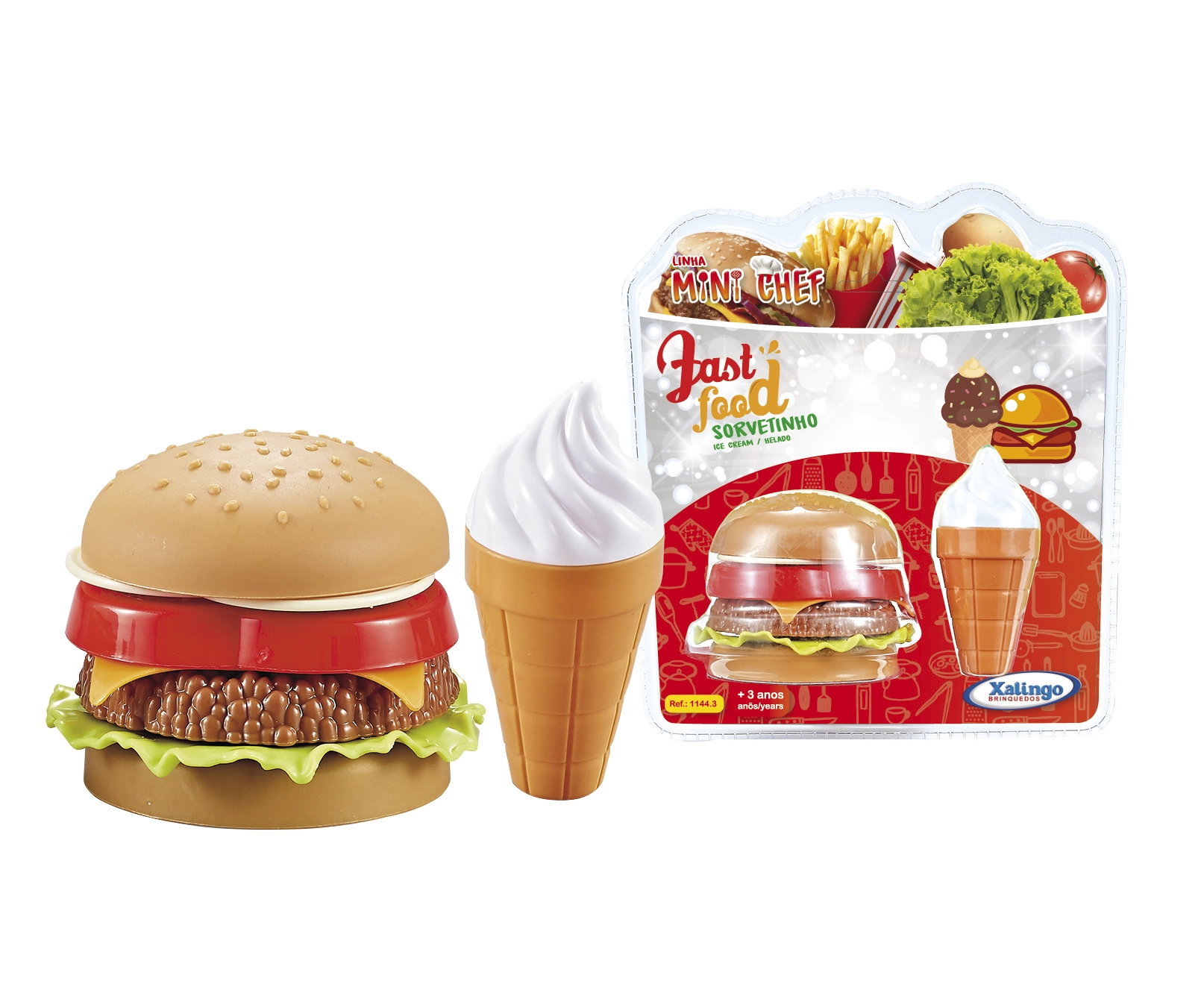 Mini Chef Fast Food Sorvetinho, Xalingo