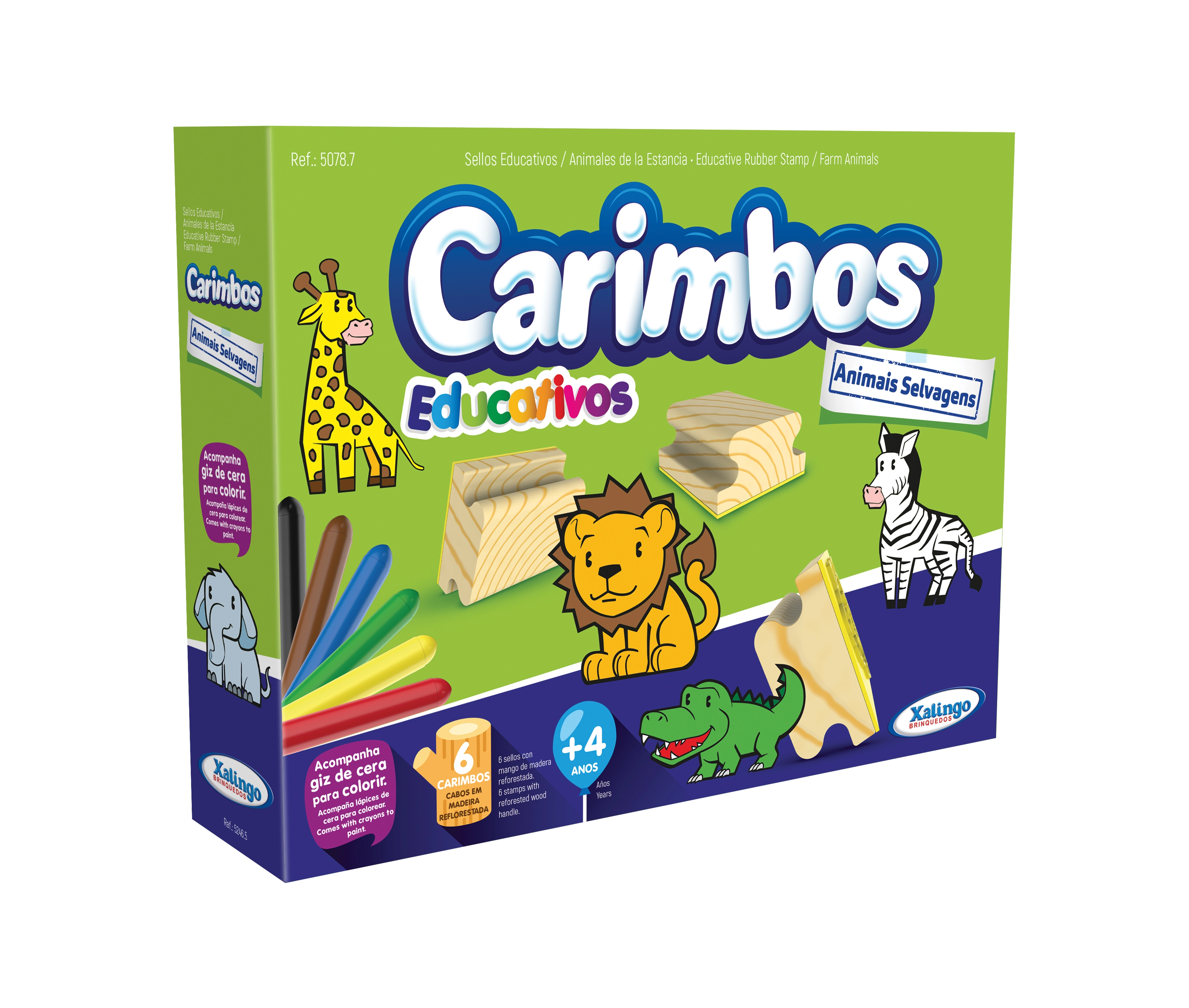 Carimbos Animais Selvagens Xal