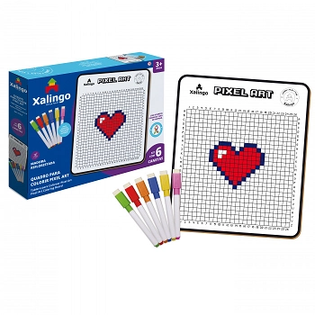 Quadro Pixel P/colorir Linha Tdah Ref.51165