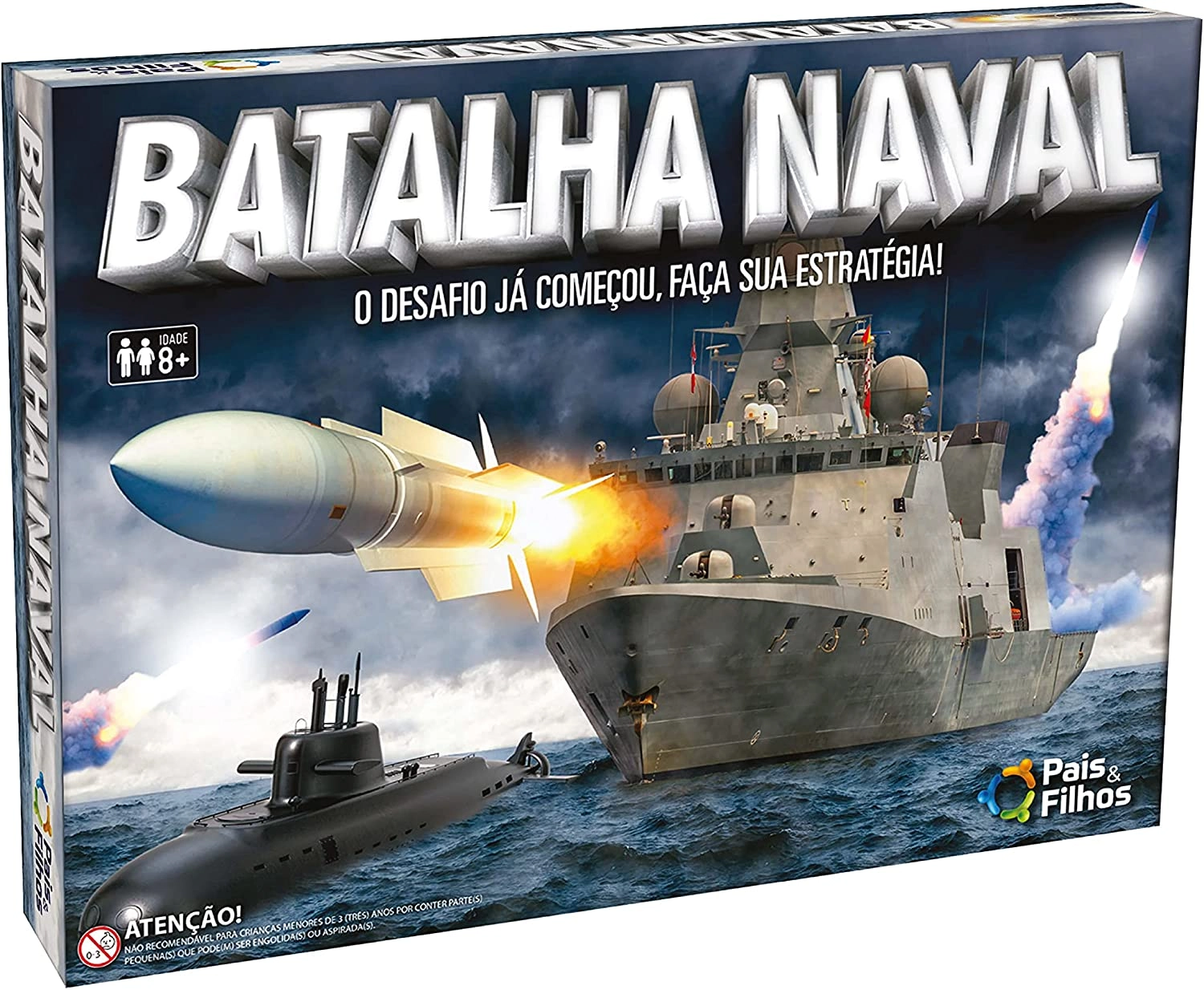 Jogo Batalha Naval Pais E Filhos