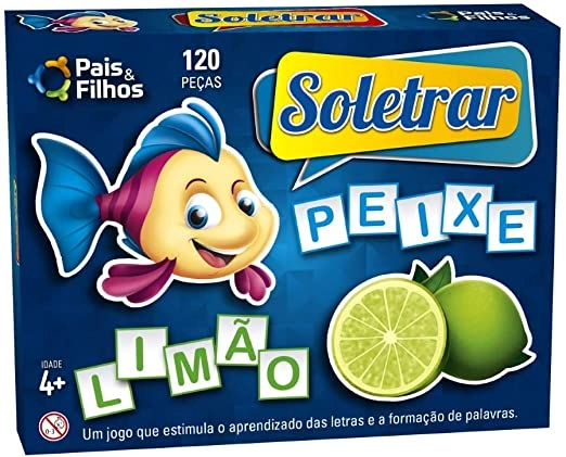 Jogo Pais E Filhos Soletrar Ref.2897 Un