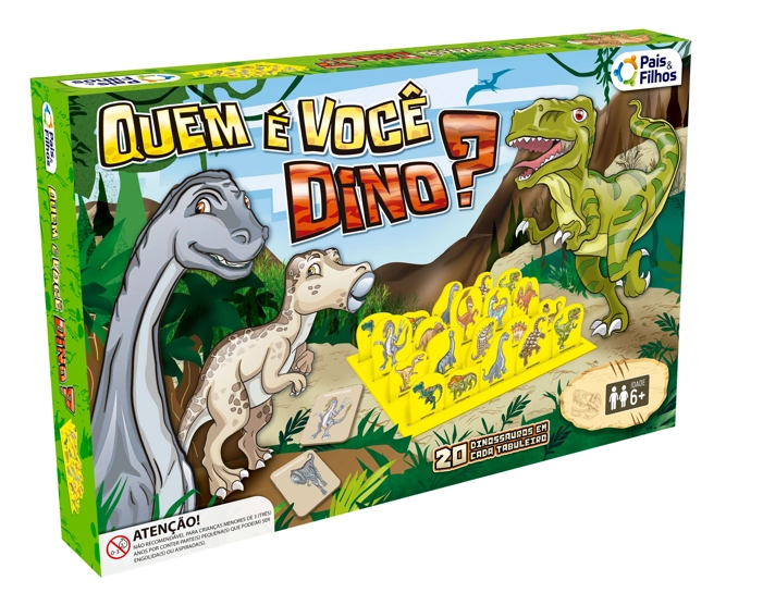 Jogo Quem E Voce Dino Pais