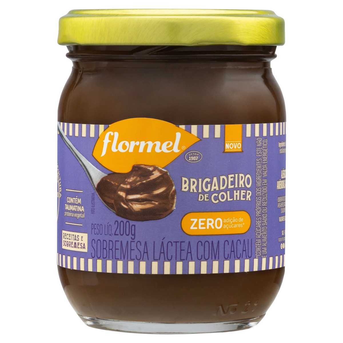 Brigadeiro De Colher Flormel Vidro 200g