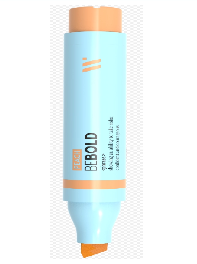 Marca Texto Be Bold Orange Peach 14231 Newpen