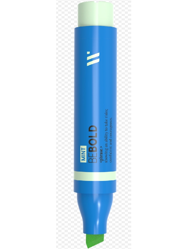 Marca Texto Be Bold Green Mint 14226 Newpen