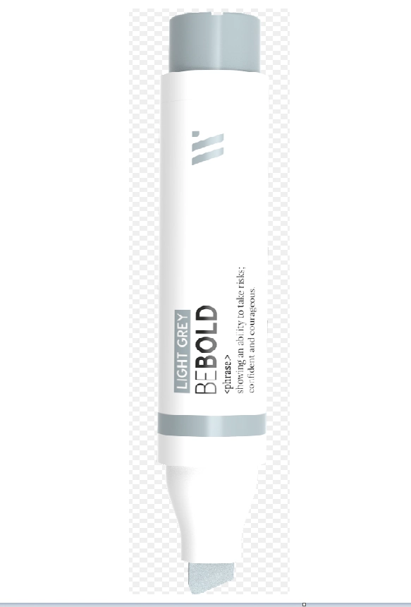 Marca Texto Be Bold Light Grey 14228 Newpen