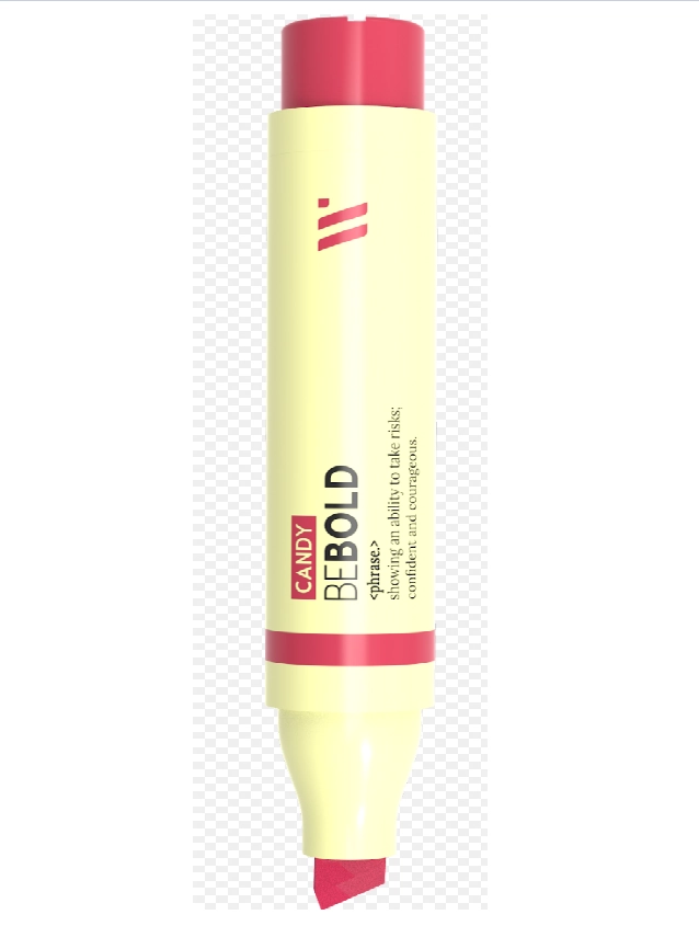 Marca Texto Be Bold Red Candy 14225 Newpen