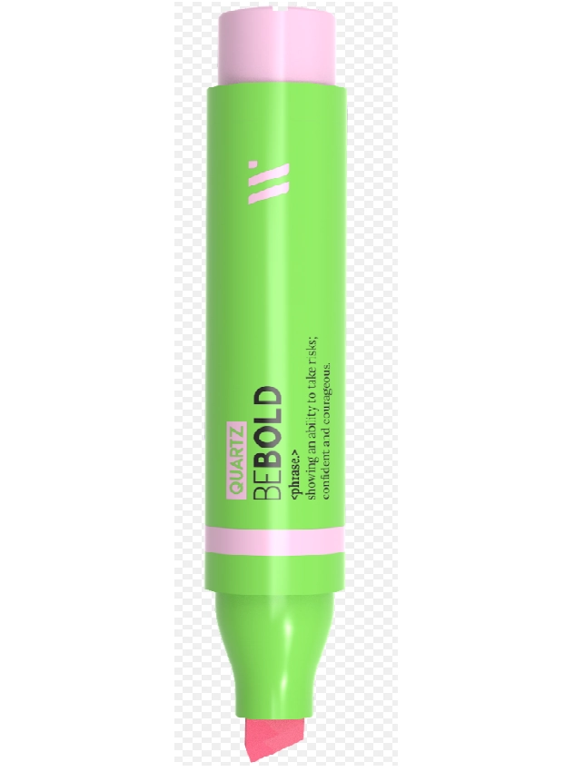 Marca Texto Be Bold Pink Quartz 14229 Newpen