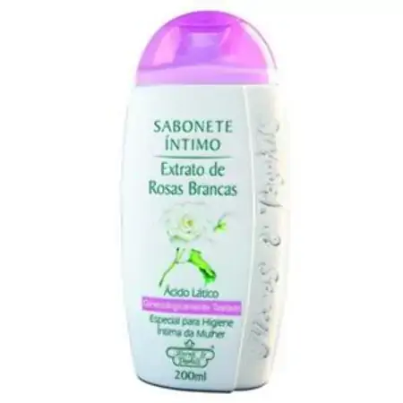 Sabonete Intimo Rosas Flores E Vegetais