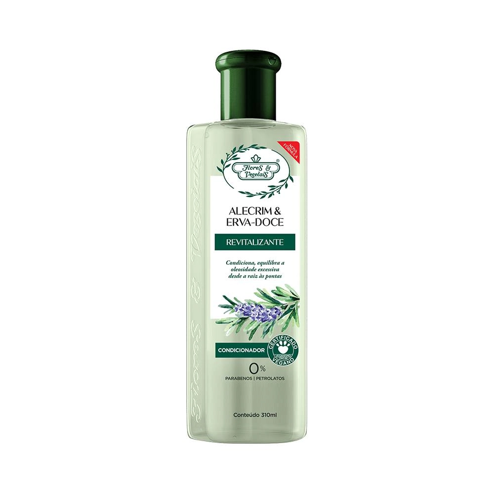 Condicionador Revitalizante Flores Vegetais Frasco 300ml