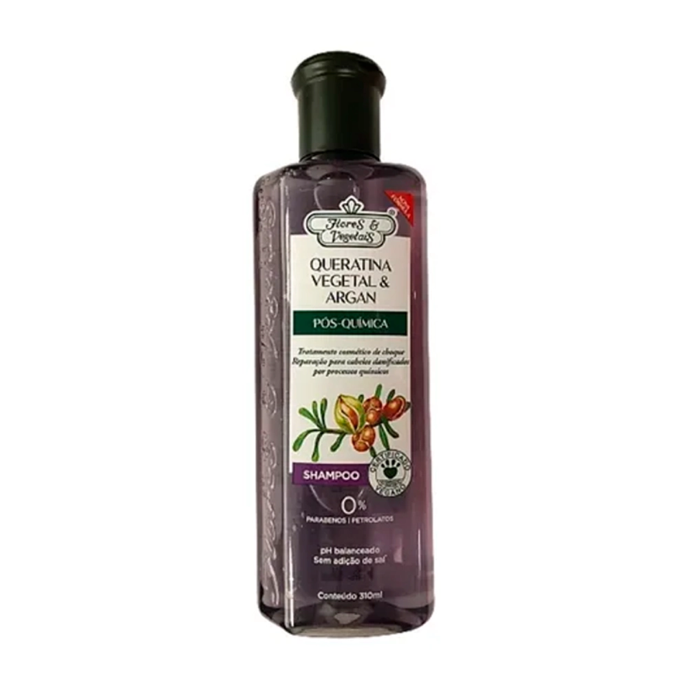 Shampoo Flores Vegetais Trat.choque P.quim