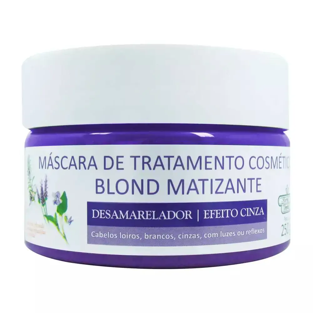 Mascara Trat.flores Vegetais 250g Blond Matizante