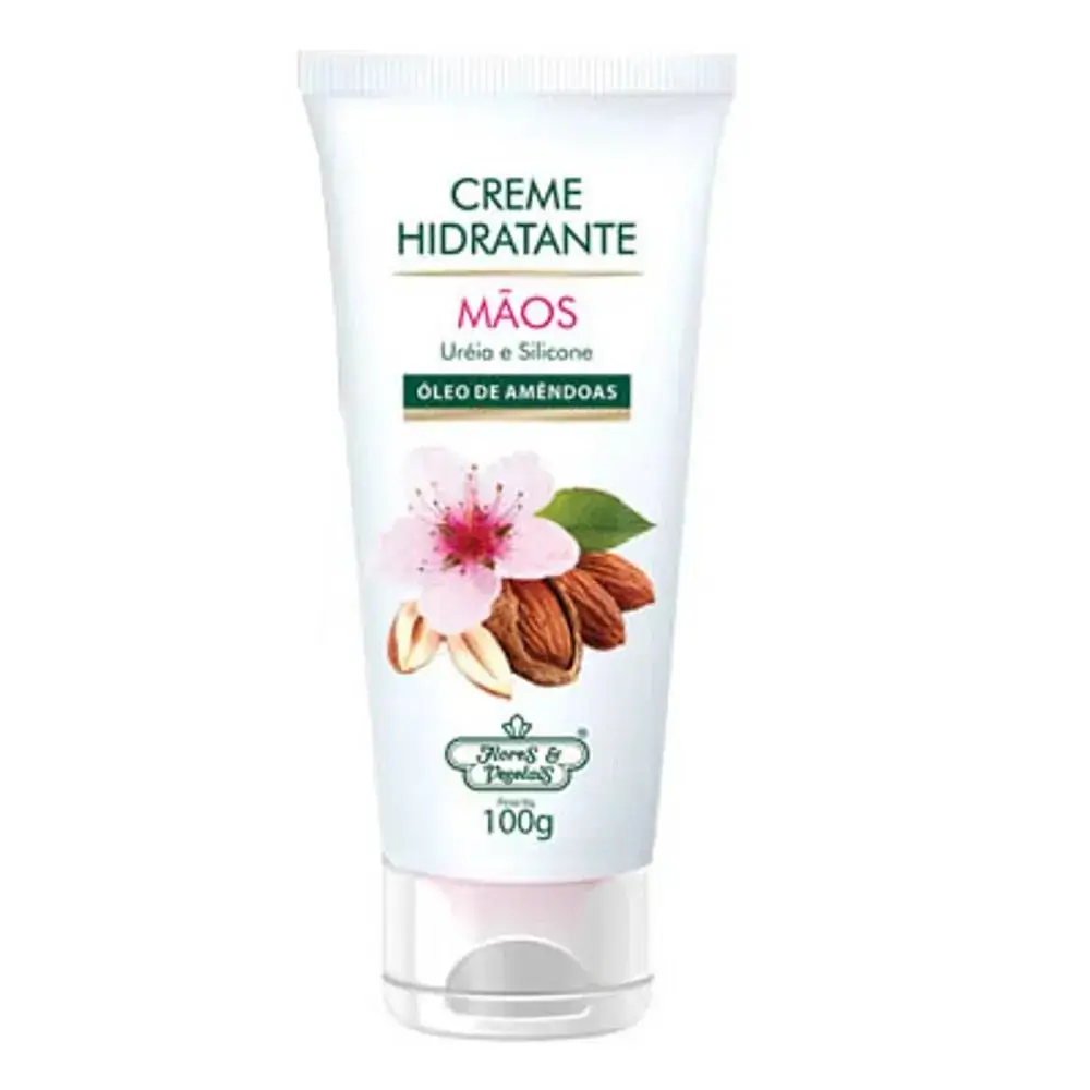 Creme Hid.p/maos Flores Vegetais 100g Ureia/sil.