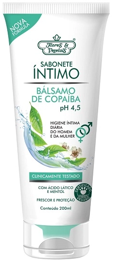 Sab Liq.intimo Flores E Vegetais 200ml Copaiba Bisnag