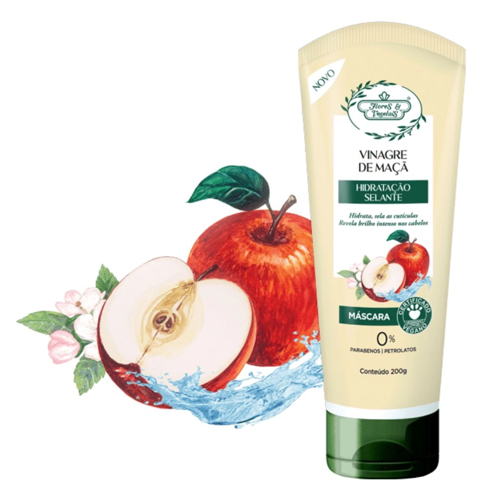 Flores E Vegetais Masc 200g Vinagre Maca