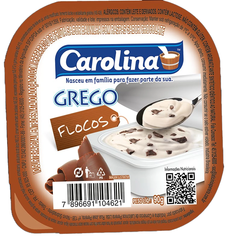 Iog Carolina Grego 90g Flocos
