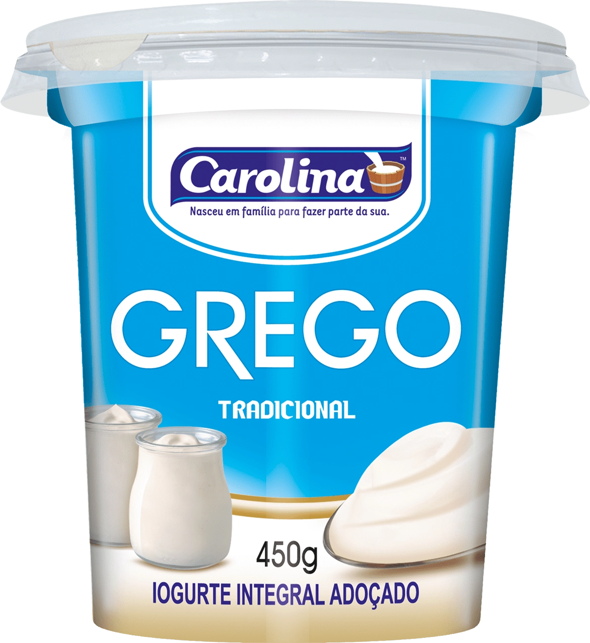 Iogurte Grego Carolina Trad 450g