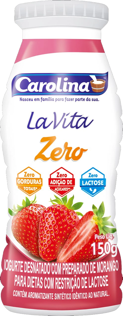 Iog.carolina La Vita Zero Ameixa 150g