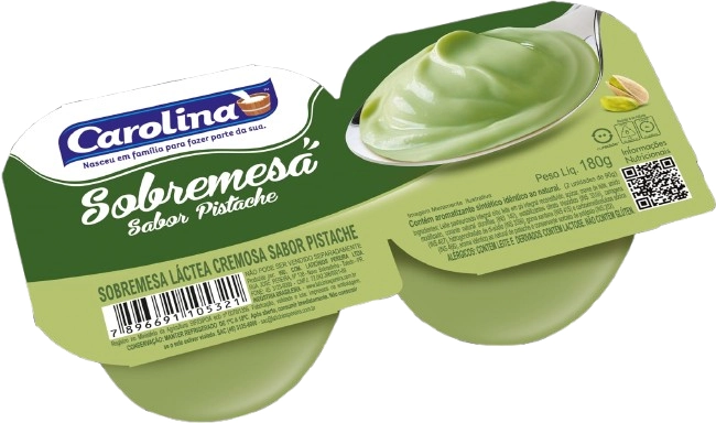 Sobrem Cremosa Carolina Pistache 180g