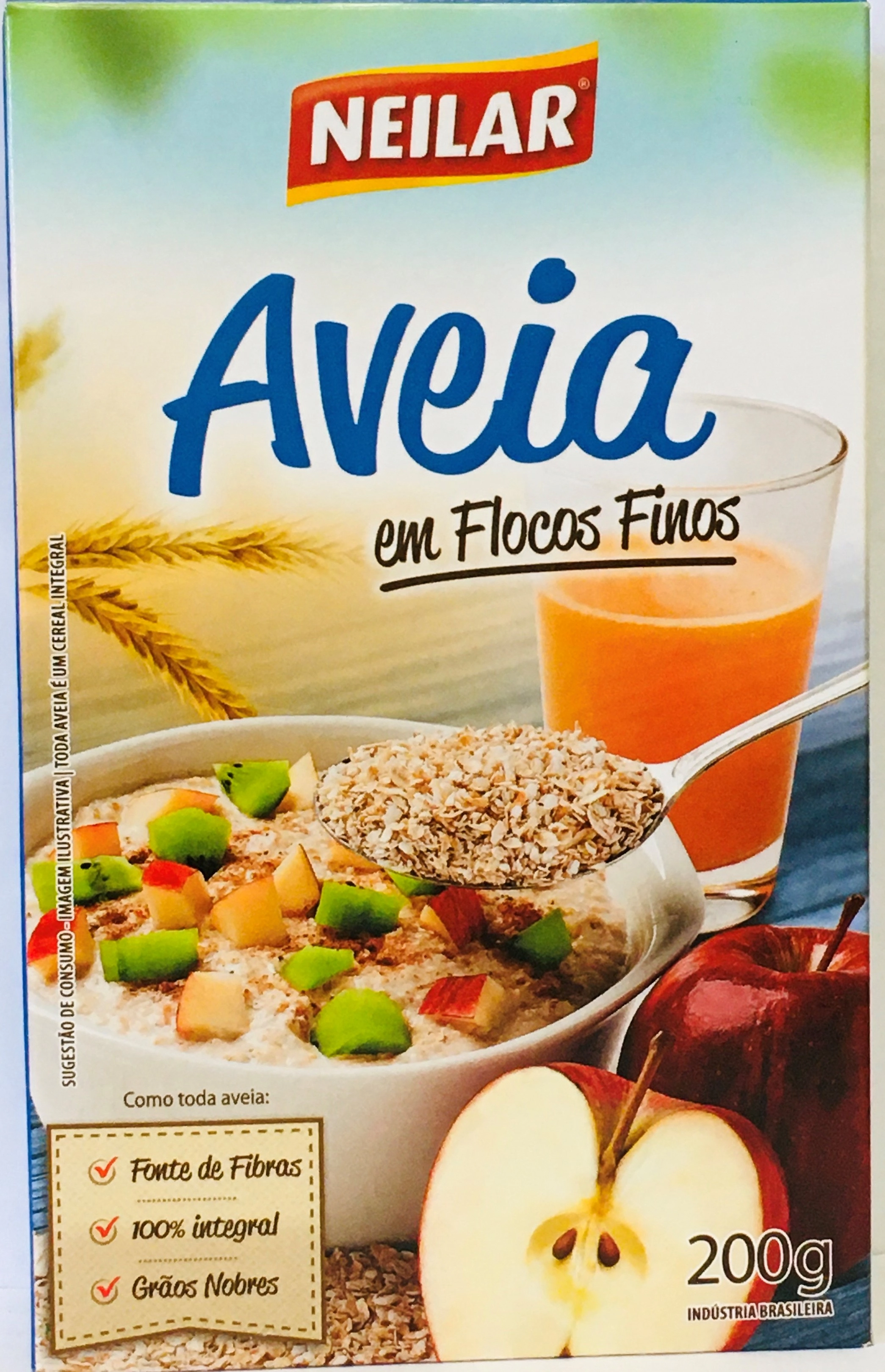 Aveia Flocos Finos 200g Neilar