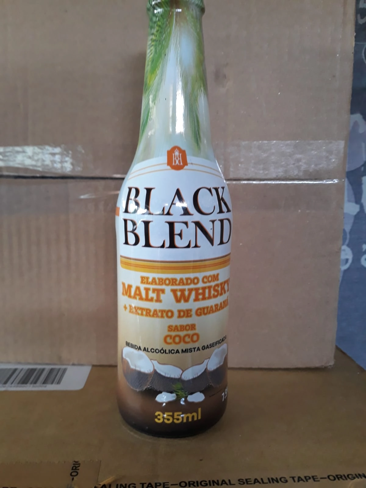 Coquetel Alcoolico Gaseigicado Black Blend Cool Coco Ln355ml