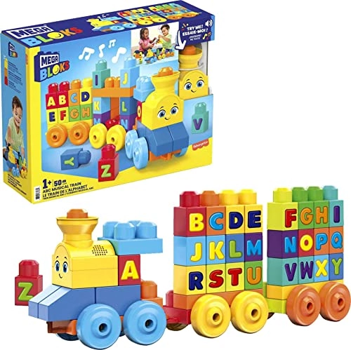 Brinquedo Mega Bloks Blocos Trem Musical