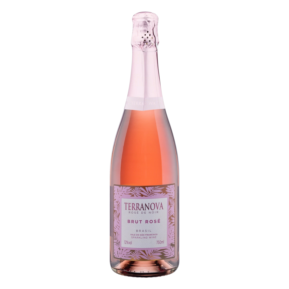 Espumante Brasileiro Rosé Brut Terranova Grenache Vale Do São Francisco Garrafa 750ml