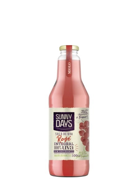 Suco De Uva Sunny Days 300ml Rose Integral