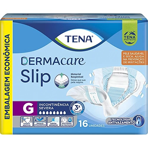 Roupa Intima Tena Slip Dermacare C/16 G Emb.econ.