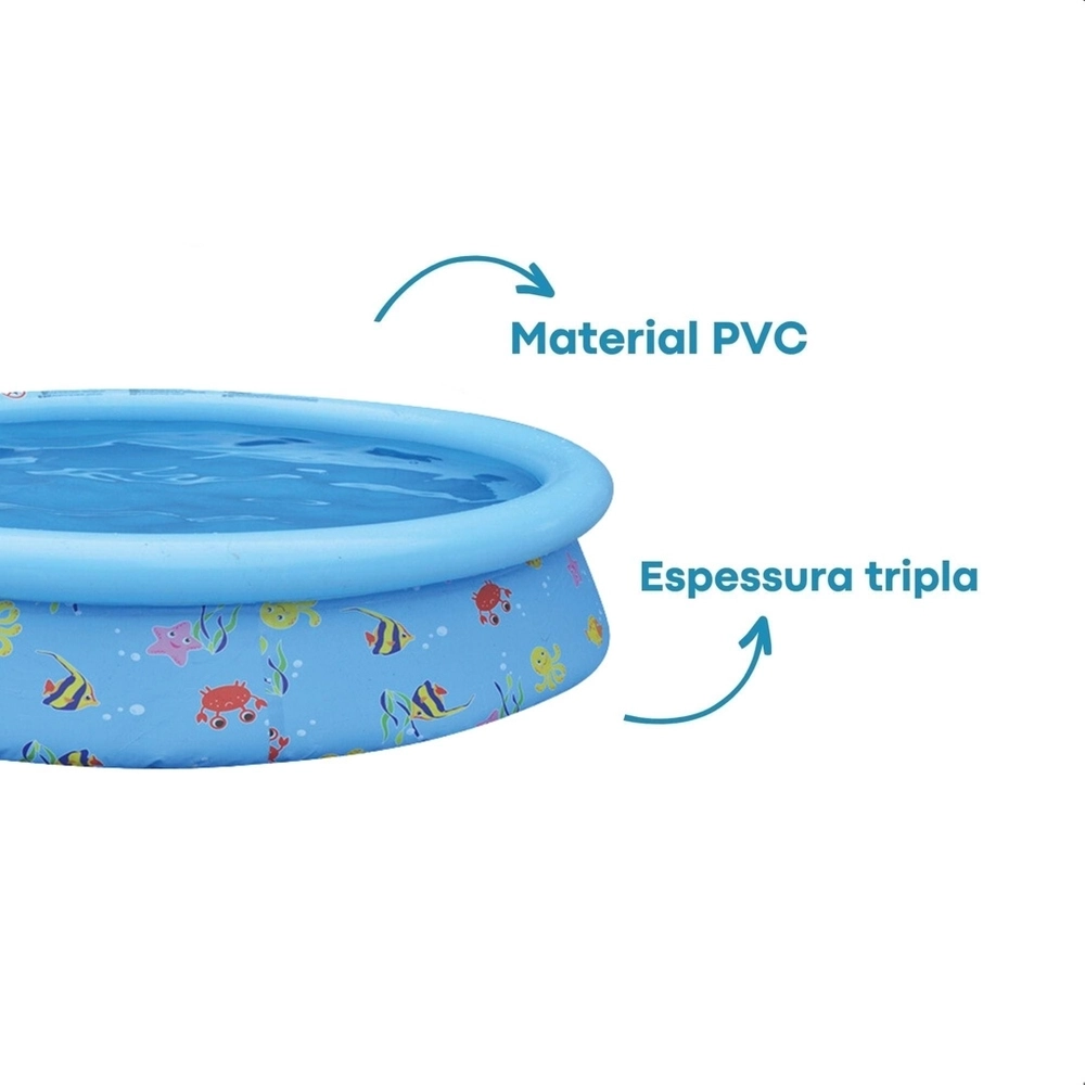 Piscina Infl.infantil Est.diver.1000l