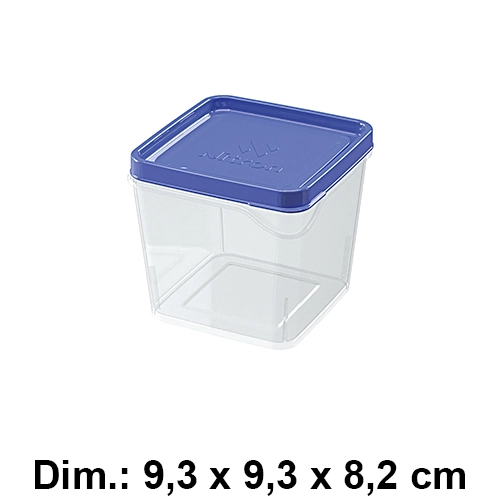 Pote Quadrado Modular Very Peri 450ml 320 012 500 Nitron