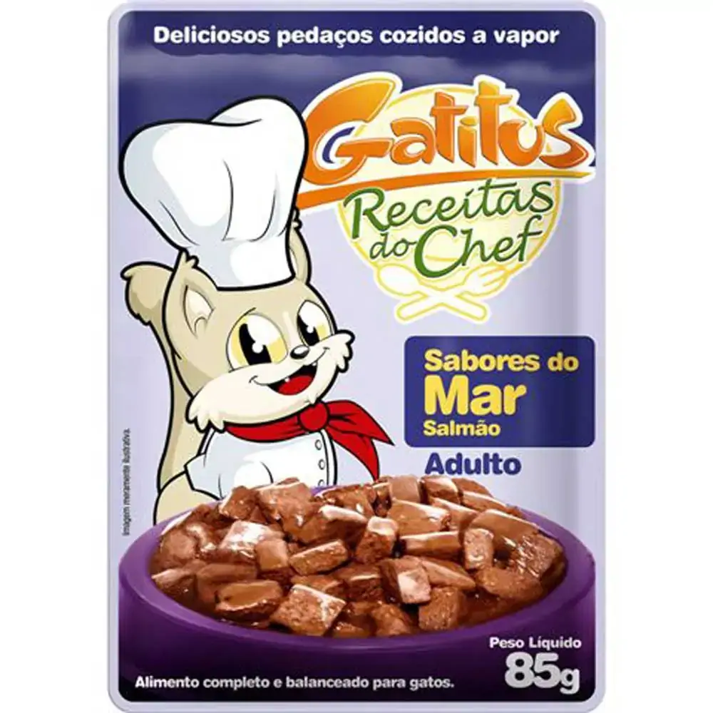 Alim.gatitus 85gr P/gatos Sabonete.mar