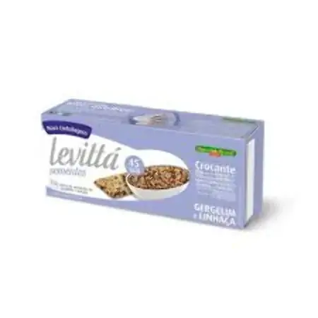 Pack Barra De Cereal Gergelim E Linhaça Zero Açúcar Levittá Caixa 30g 3 Unidades