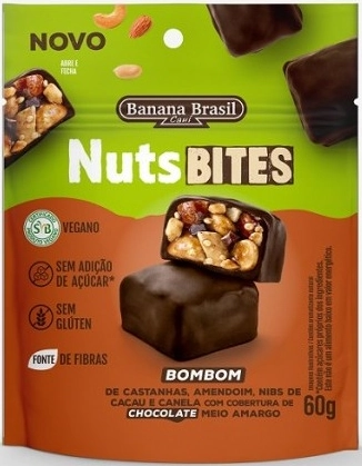 Nutsbites Vegano Pouch 10x60g