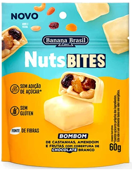 Nutsbites Frutas Pouch 10x60g