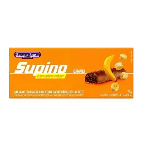 Barra Frutas Supino 3x24g Td Ao Leite
