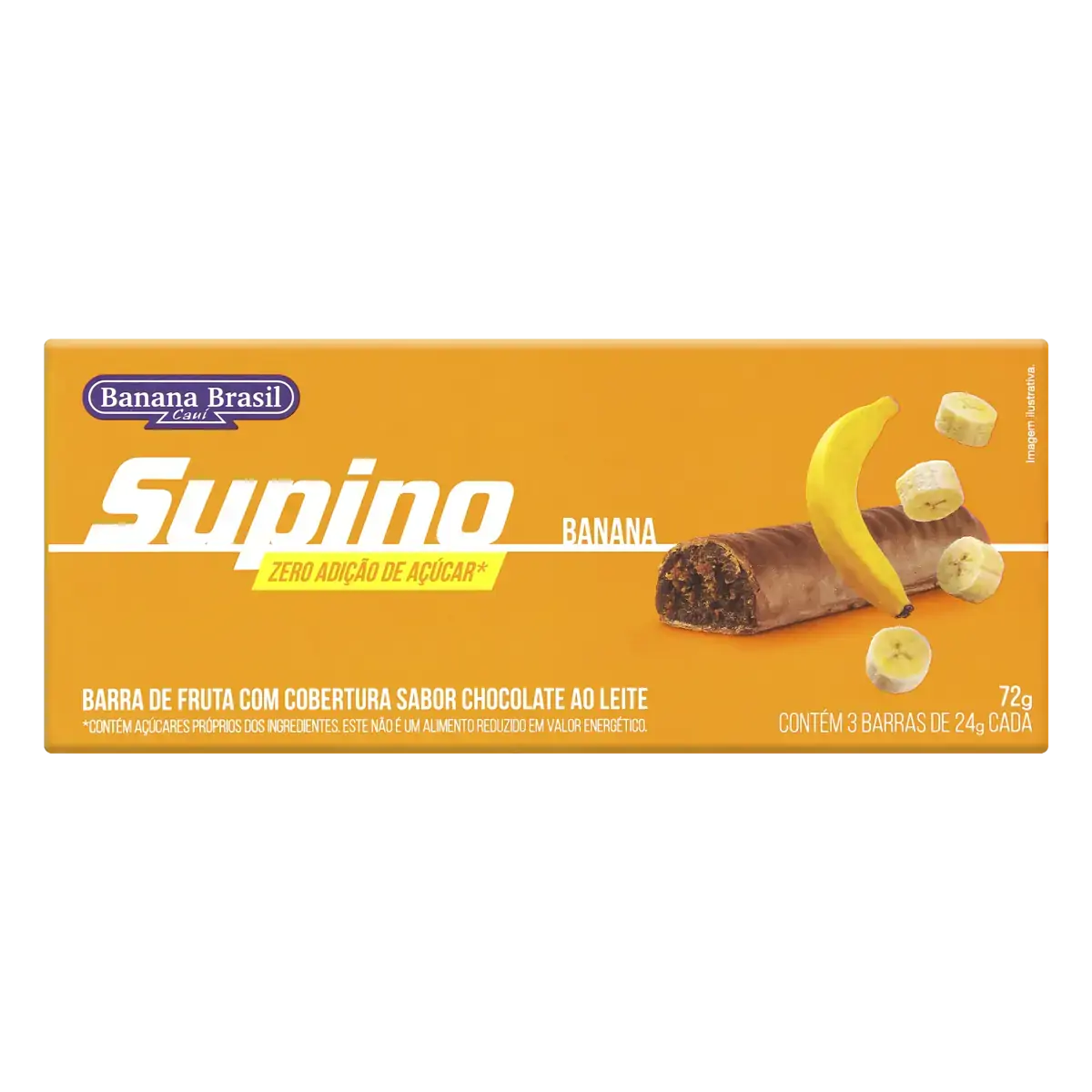 Barra Supino Zero 72g Ban/choc
